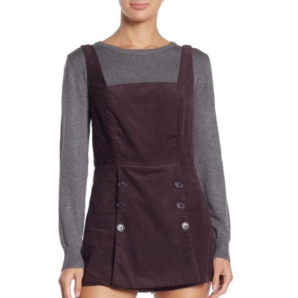 Angie Dresses & Skirts - NWT: Angie Corduroy Romper